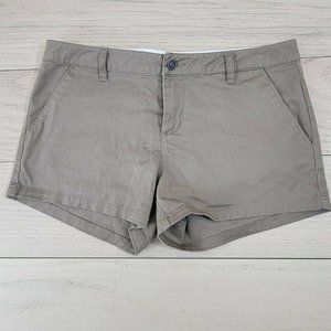 Volcom Frochickie 2" Women's Walking Shorts Khaki Size 9